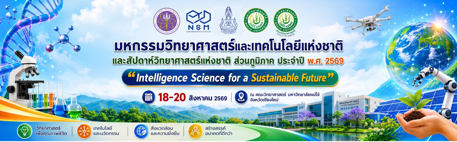 มหกรรมวิทยาศาสตร์และเทคโนโลยีแห่งชาติ และสัปดาห์วิทยาศาสตร์แห่งชาติ ส่วนภูมิภาค ประจำปี 2569